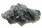 Colorful Cubic Fluorite Crystal Cluster - China #160745-1